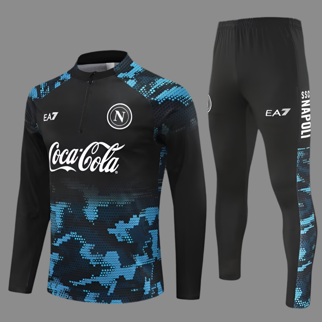 Napoli Track Suit ''Black and Blue''