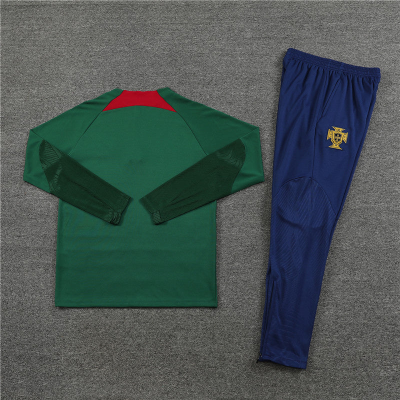 Portugal Track Suit ''Green and Blue''