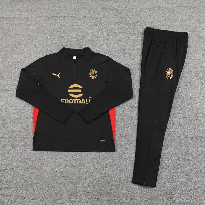 AC Milan Track Suit ''Black''