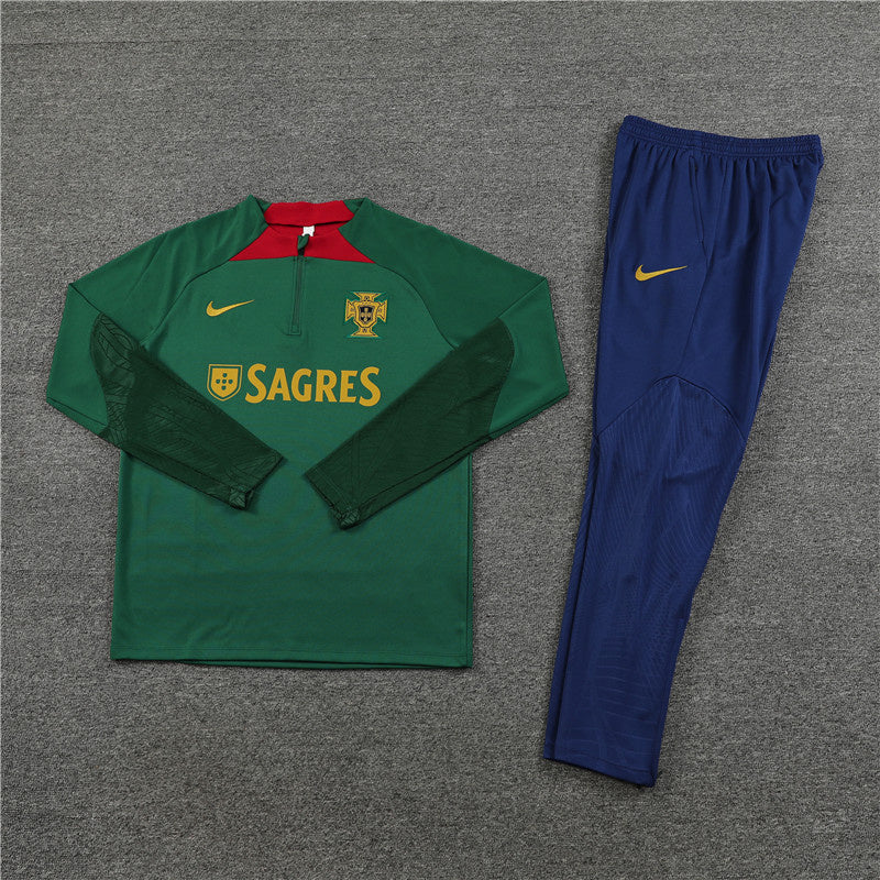 Portugal Track Suit ''Green and Blue''