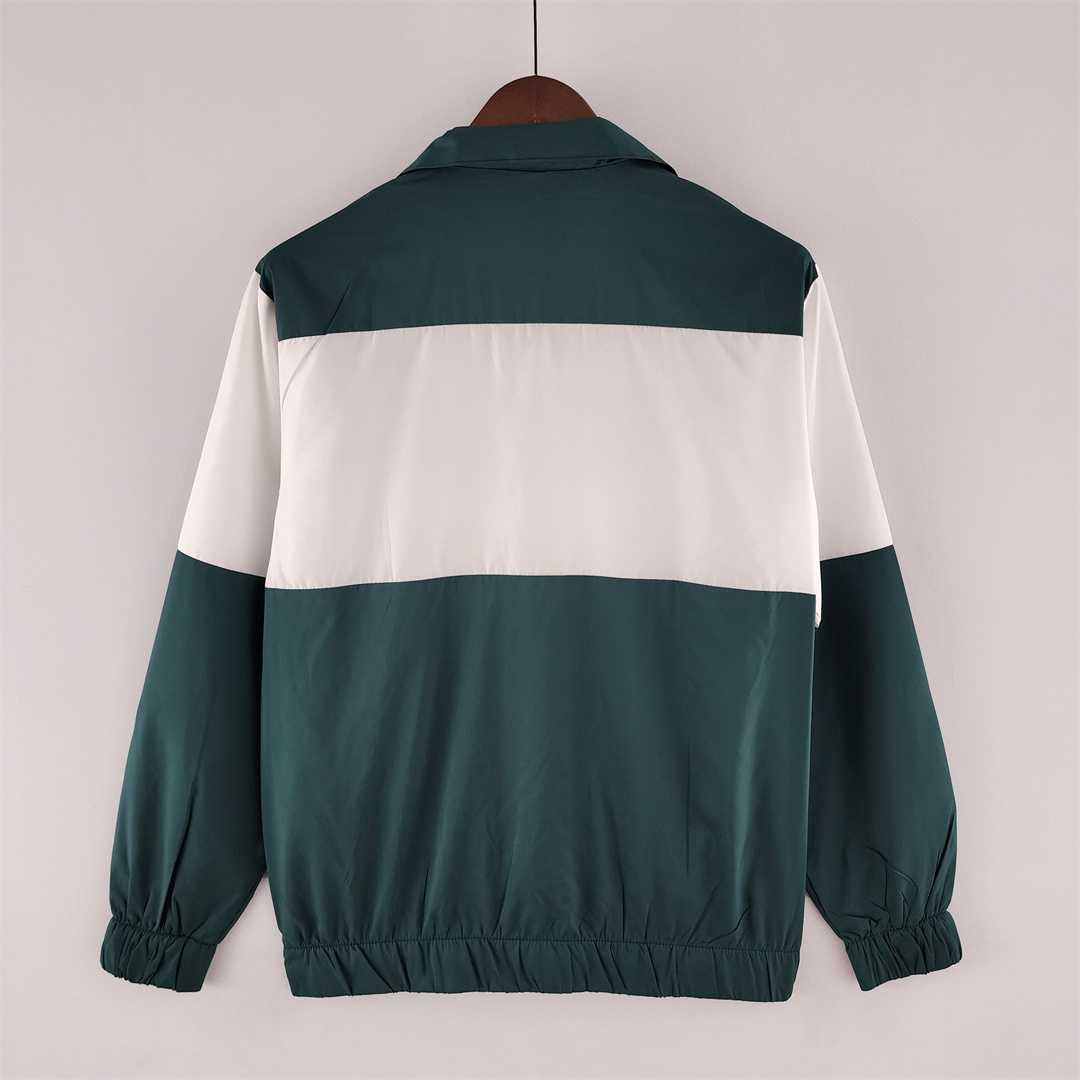 Italy Windbreaker White-Green 2022