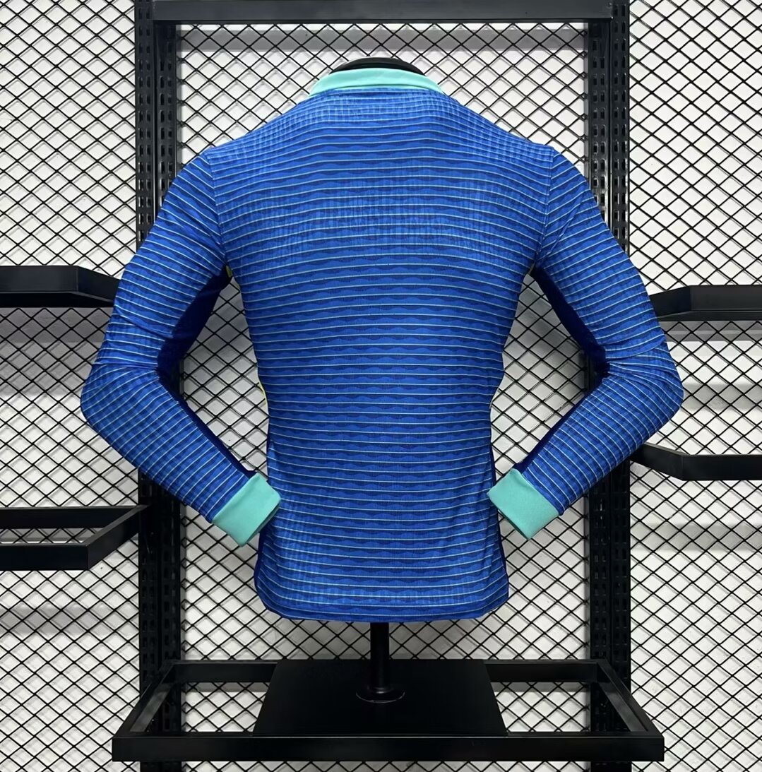Brazil | Long sleeve shirt ''Away Blue'' Special Kit