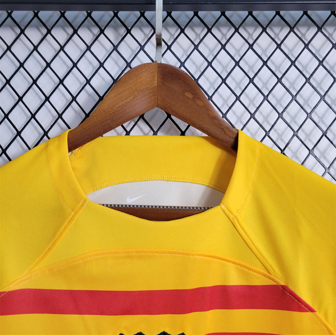 Barcelona | Long sleeve shirt ''Golden Stripes'' Special Kit